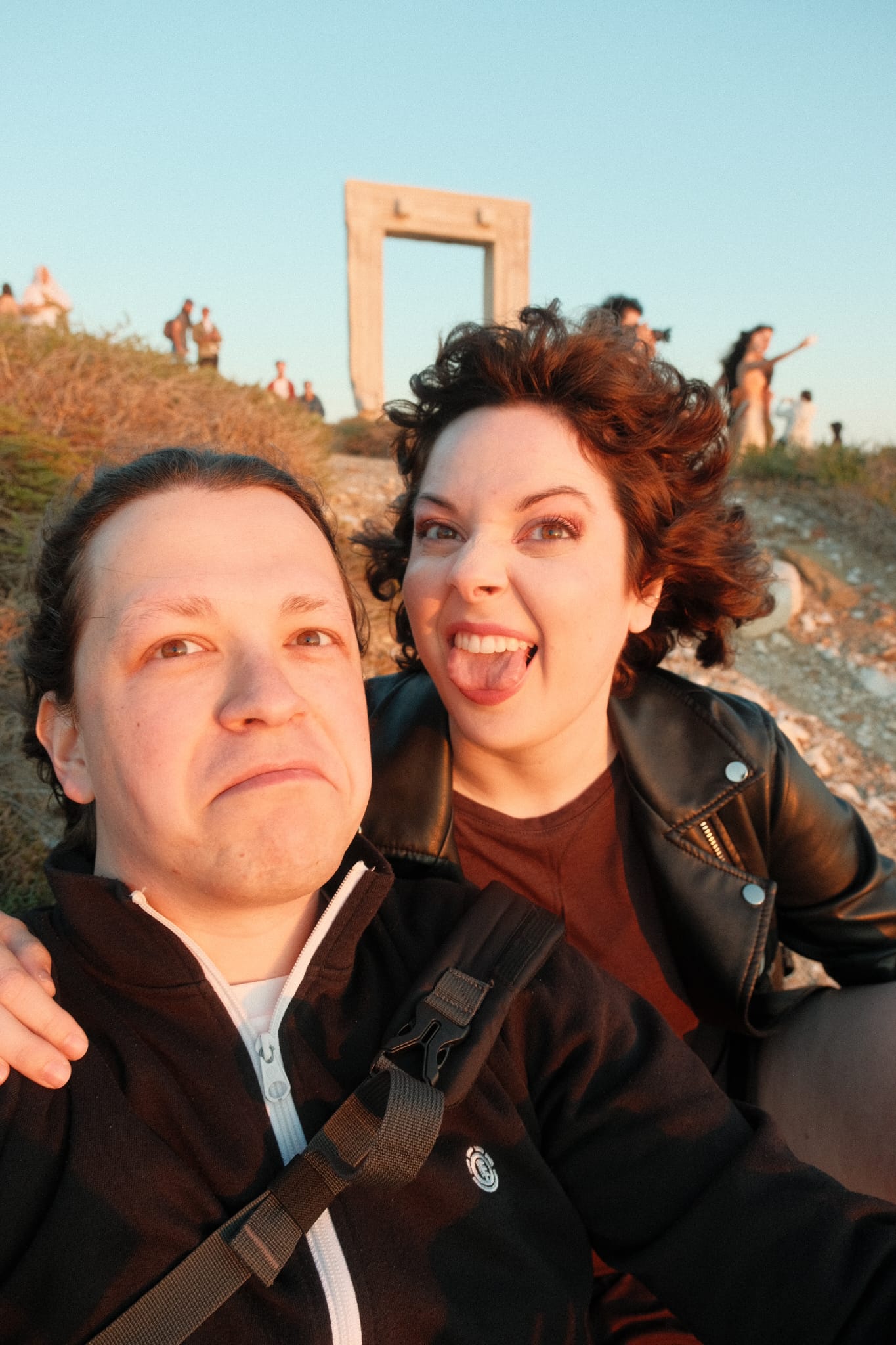 Foto de Sara y Miguel panorámica